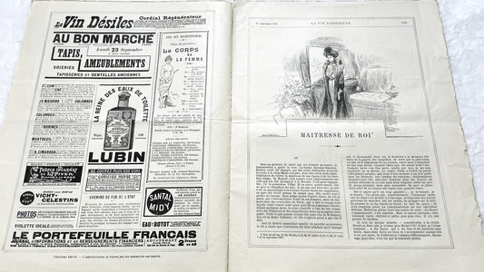 1900s - La Vie Parisienne French Illustrated Magazine - Belle Époque Satirical Journal - Paris Fashion & Art Review