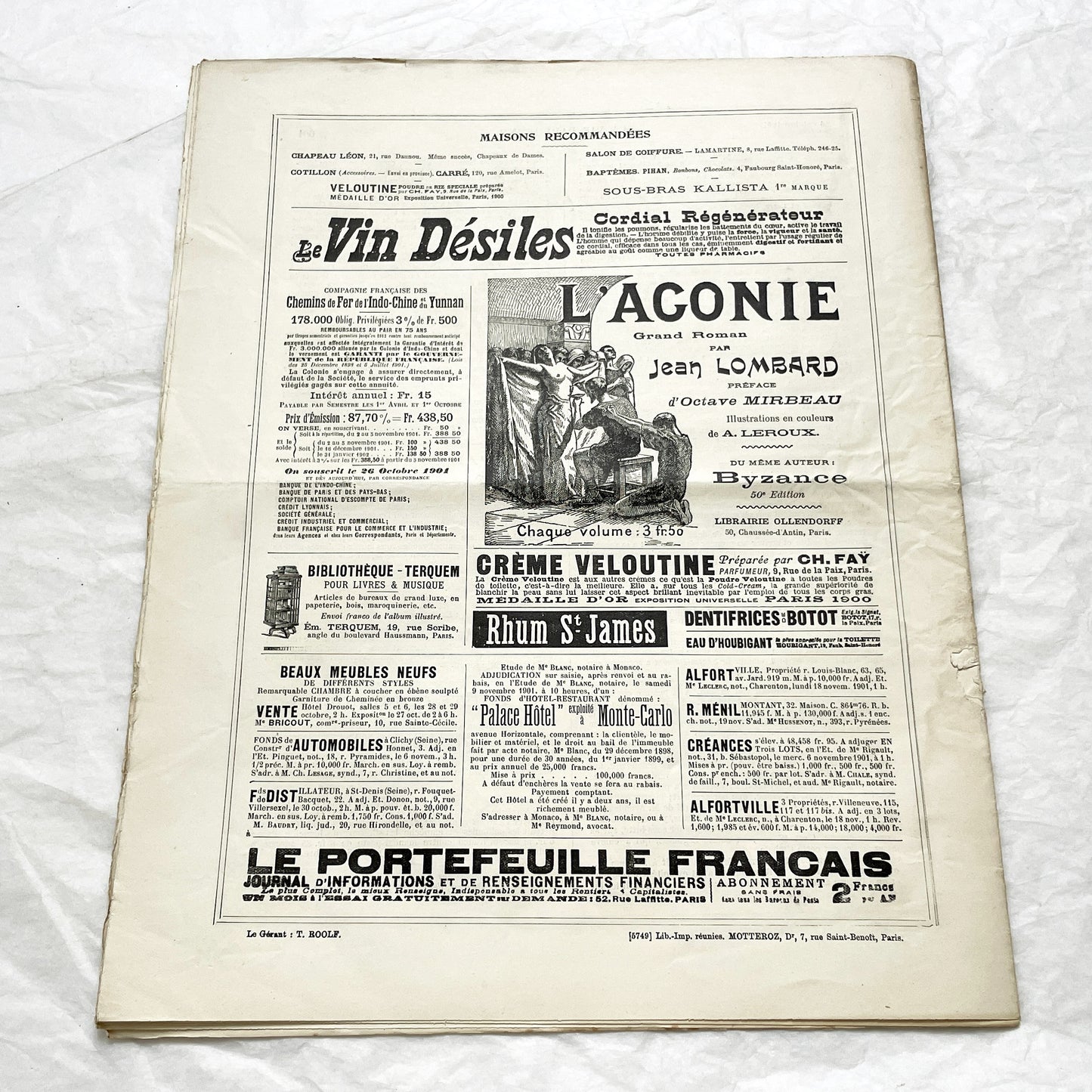 1900s - La Vie Parisienne French Illustrated Magazine - Belle Époque Satirical Journal - Paris Fashion & Art Review