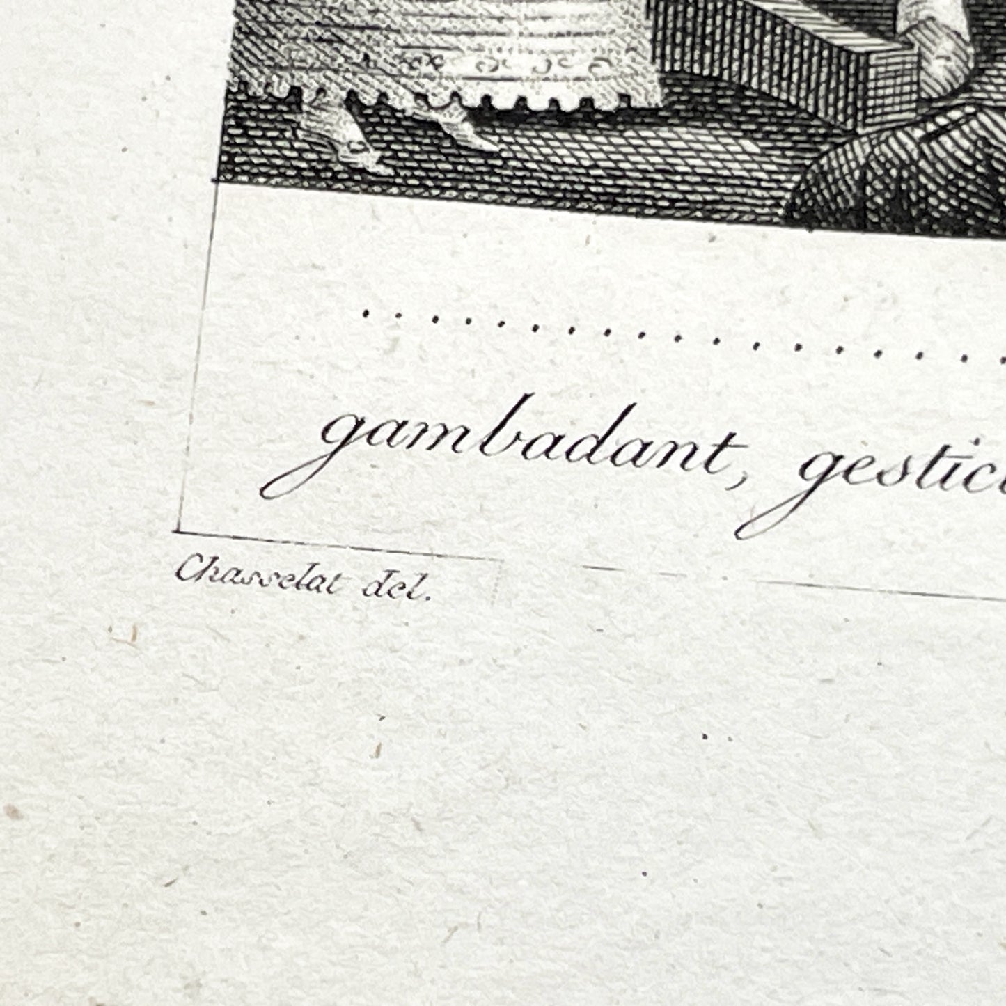 Early 19th - French Engraving with Hand-Coloring - 'La Pièce d'Or' Scene - Family - Children - Historical Art Print by Chasselat