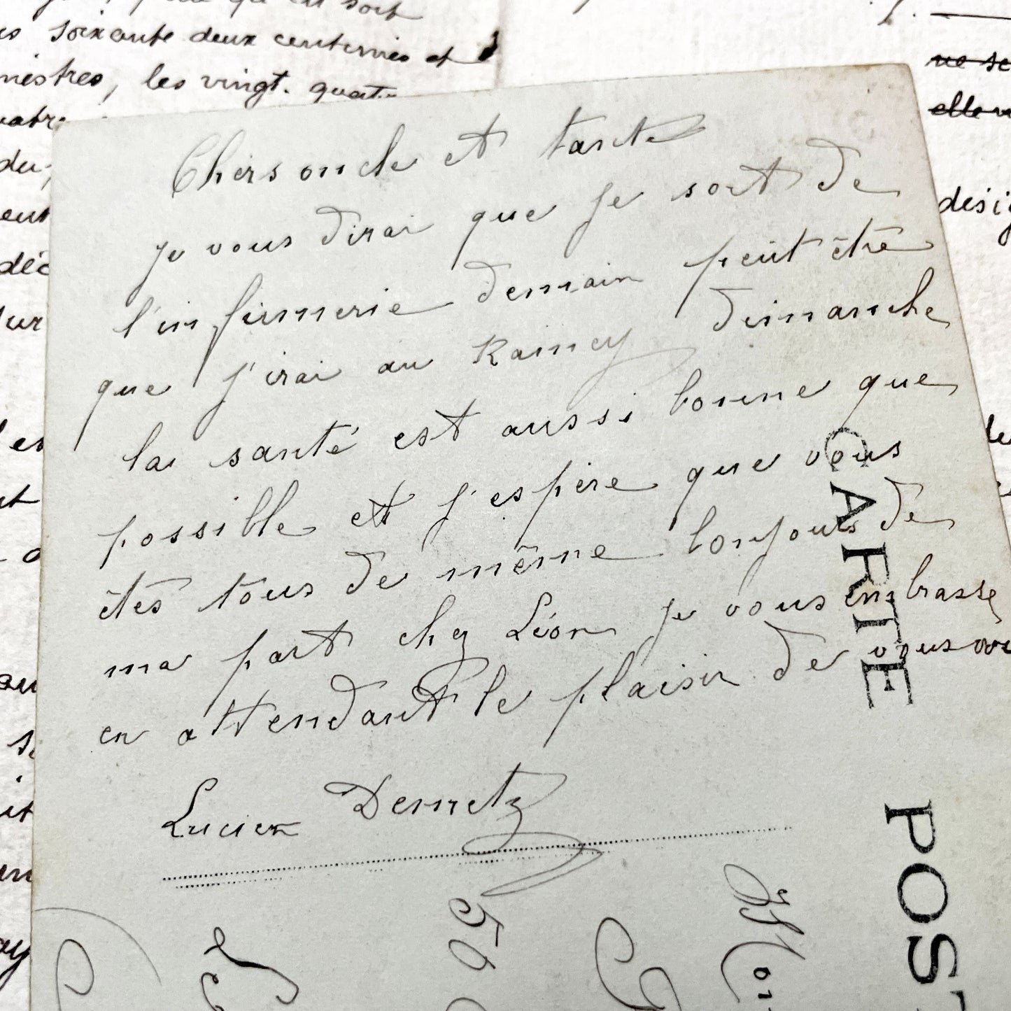 1910s - French Infantry Soldier Postcard - 76th Regiment Military Souvenir - Vintage Pre-WWI Ephemera - Historical Collectible Card