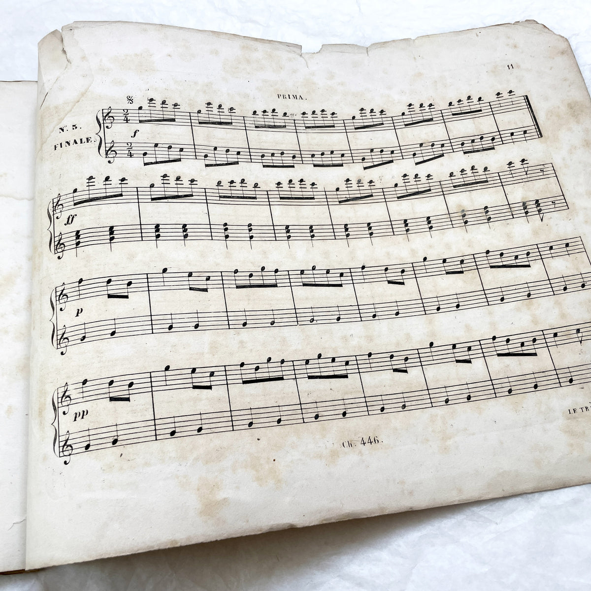 Mid 19th - Children's Piano Sheet Music - Five Quadrilles Collection - Easy Piano Pieces - French Publisher - Antique Musical Score Paris