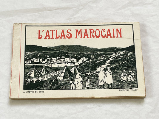 1930s - Vintage Moroccan Postcard Album - Flandrin Photography - Explore Historic Morocco - Kasbahs, Landscapes, People - Photography