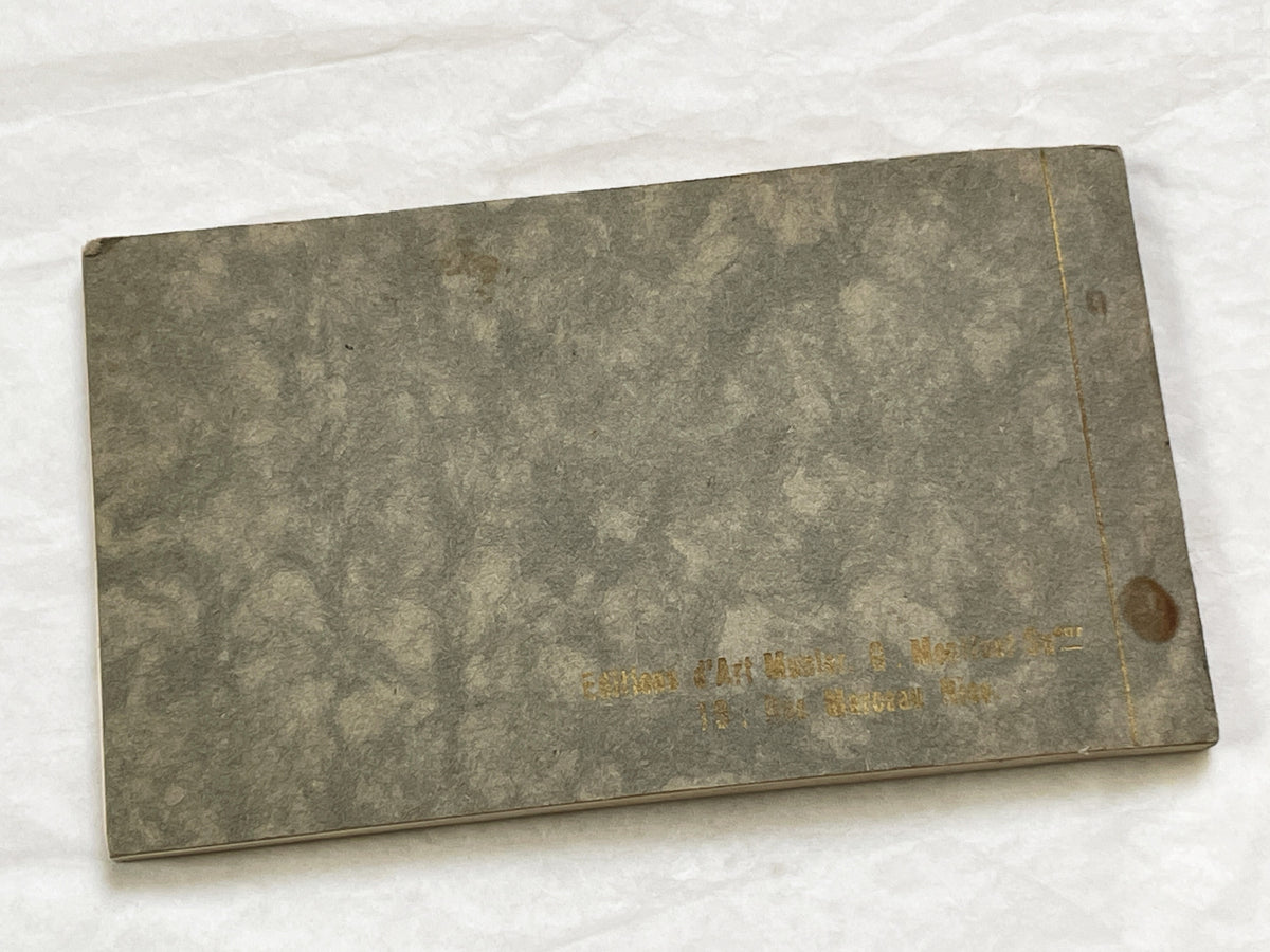 1920s - 15 Vintage Postcards - Folder - French Riviera Travel Souvenir - Côte d'Azur Scenery - Monaco - Cannes - Menton - Antibes