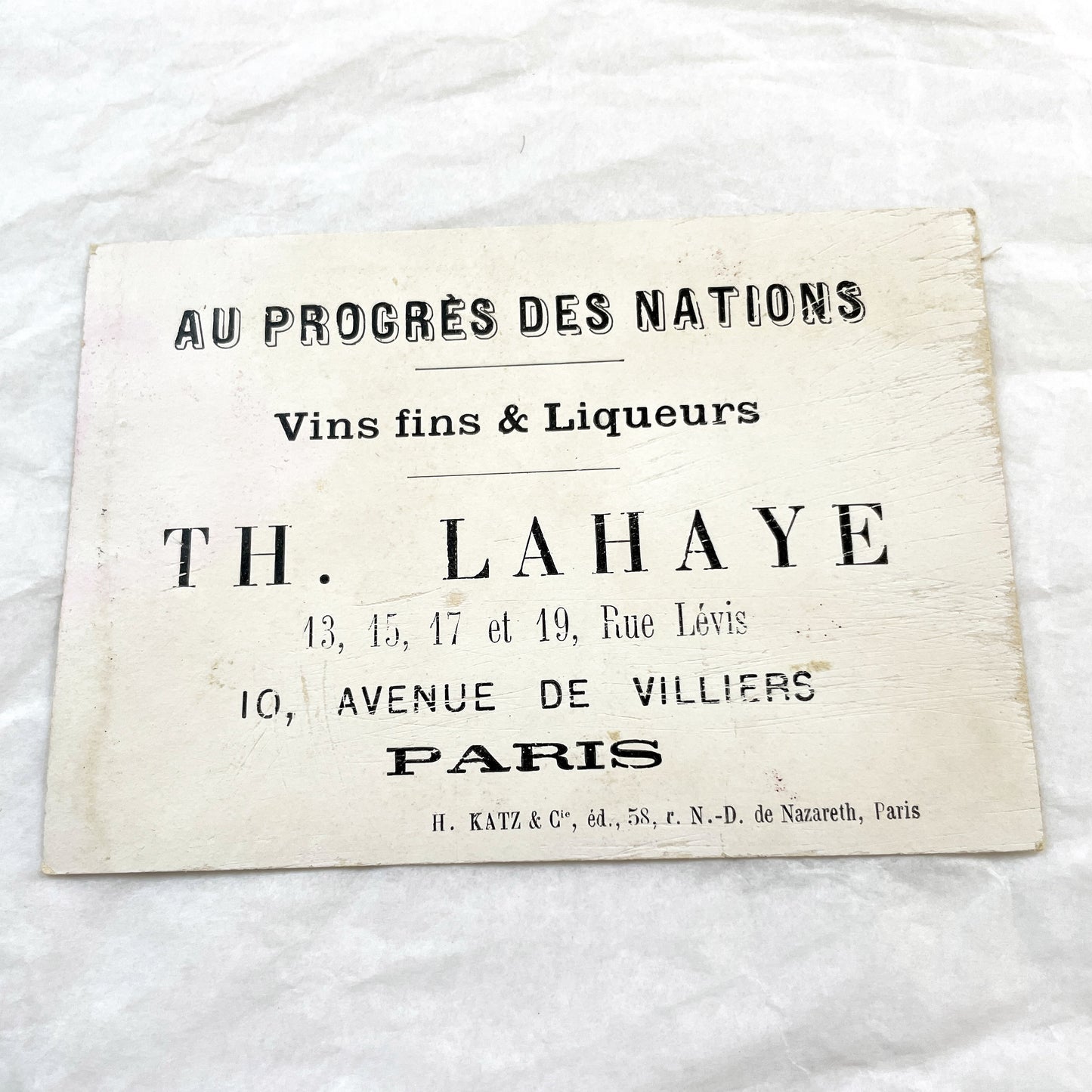 Late 19th - Two Paris Chromo Cards - Vintage French Children Ephemera - Antique Boy Illustrations - Collectible Art Print Set