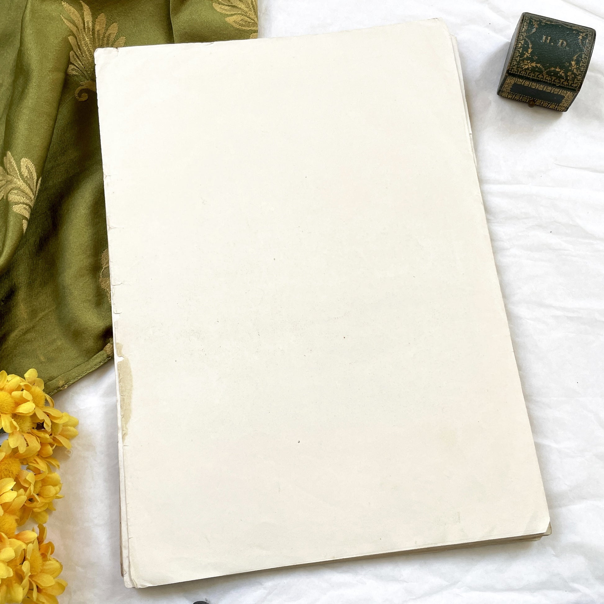 1860s - Elegant French Fashion Engraving - Hand-Colored Journal des Demoiselles Illustration - Antique Women's and Children's Fashion Print