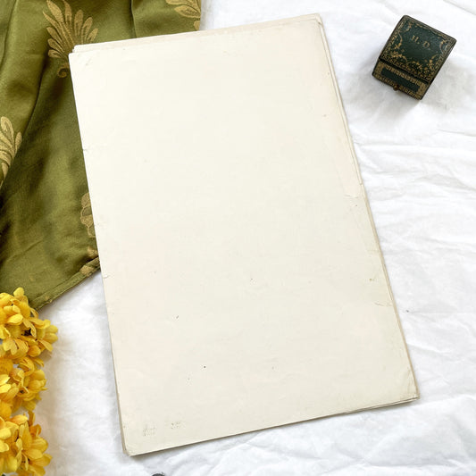 1870s - Original French Fashion Plate - La Femme et la Famille Journal - January February 1879 - Victorian Era Elegant Apparel - Paris