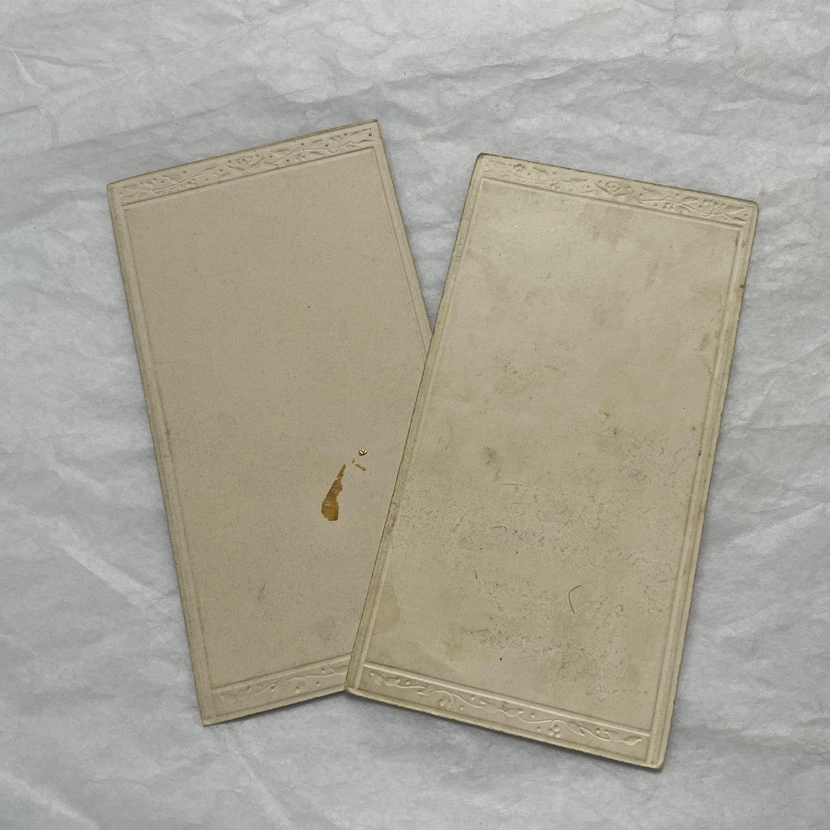 1910s - 2 Vintage French Religious Holy Prayer Cards - First Communion - Bouasse-Jeune Art - Collectible Catholic Ephemera - Set of Two