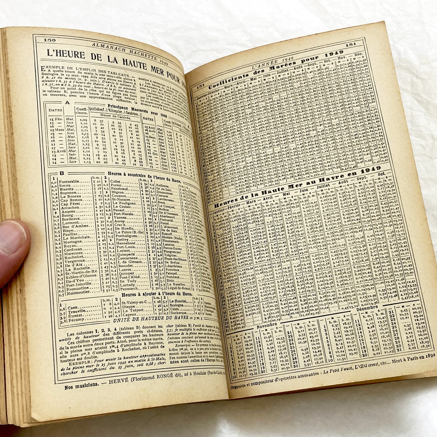 1940s – 300 Pages - Almanach Hachette – Vintage French illustrated almanac – Practical life & advertising encyclopedia