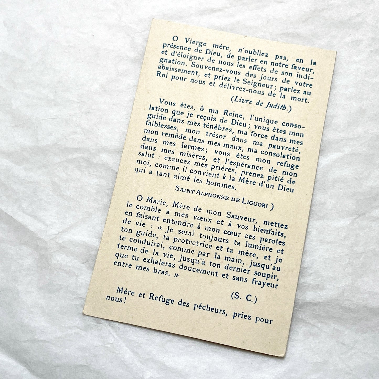 1920s - 3 Antique French Religious Holy Cards - First Communion - Sacred Art - Vintage Catholic Prayer Devotional Souvenirs
