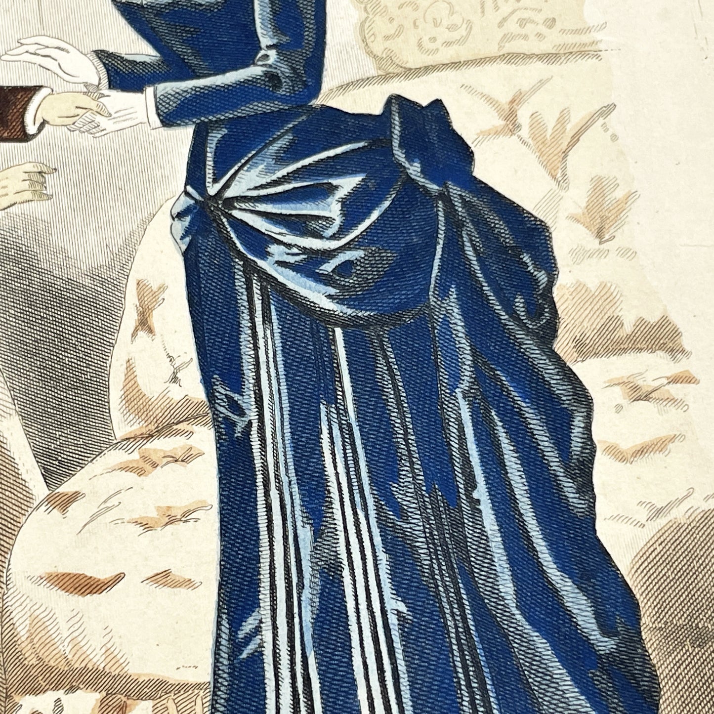 1880s - Antique French Fashion Plate - La Femme et la Famille Magazine - Victorian Women's Attire - Elegant 1883 Print - Parisienne Style