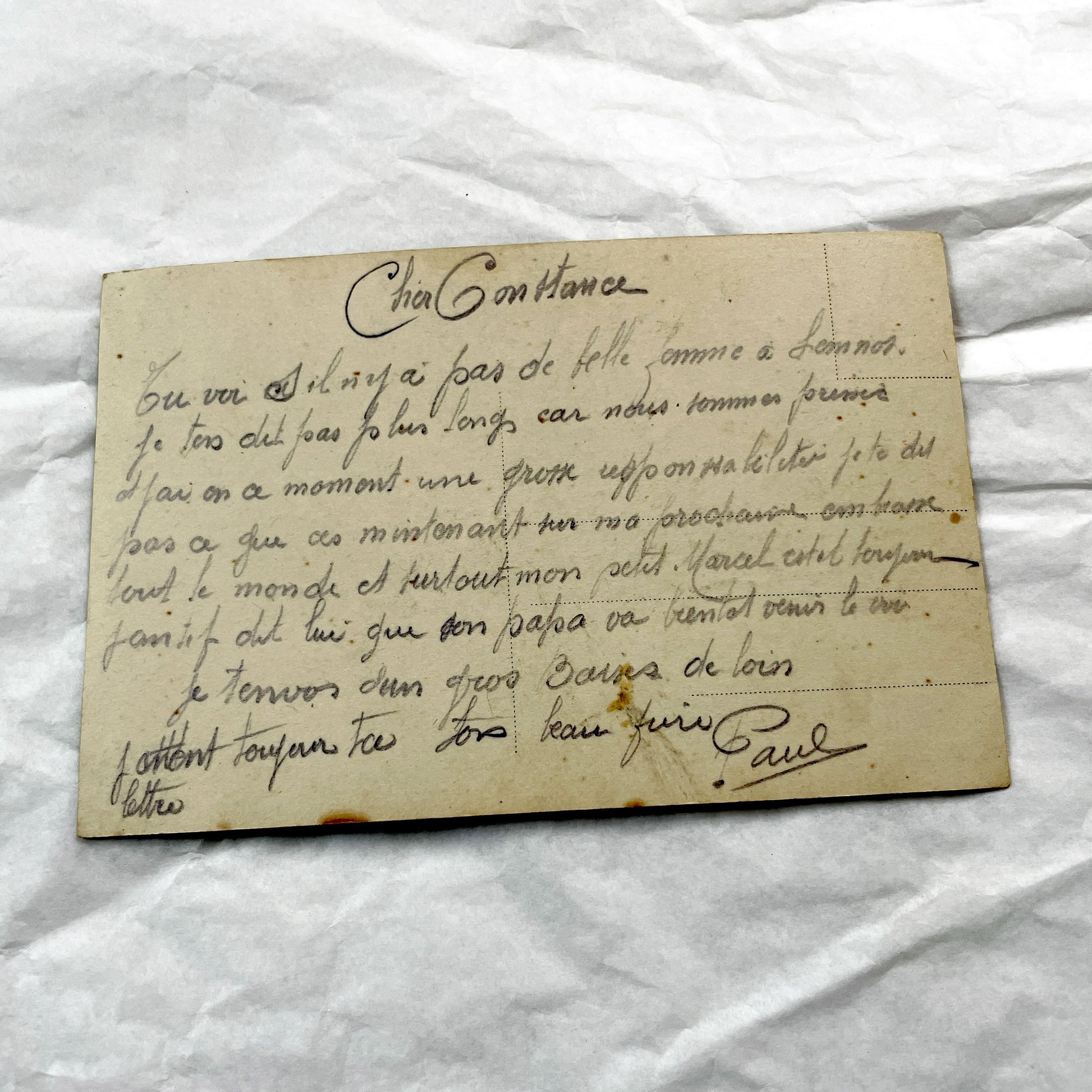 1910s - Edwardian Lady Portrait Postcard - Vintage Tinted Photo - Beautiful Woman Original Ephemera - Antique Art Nouveau Collectible Card