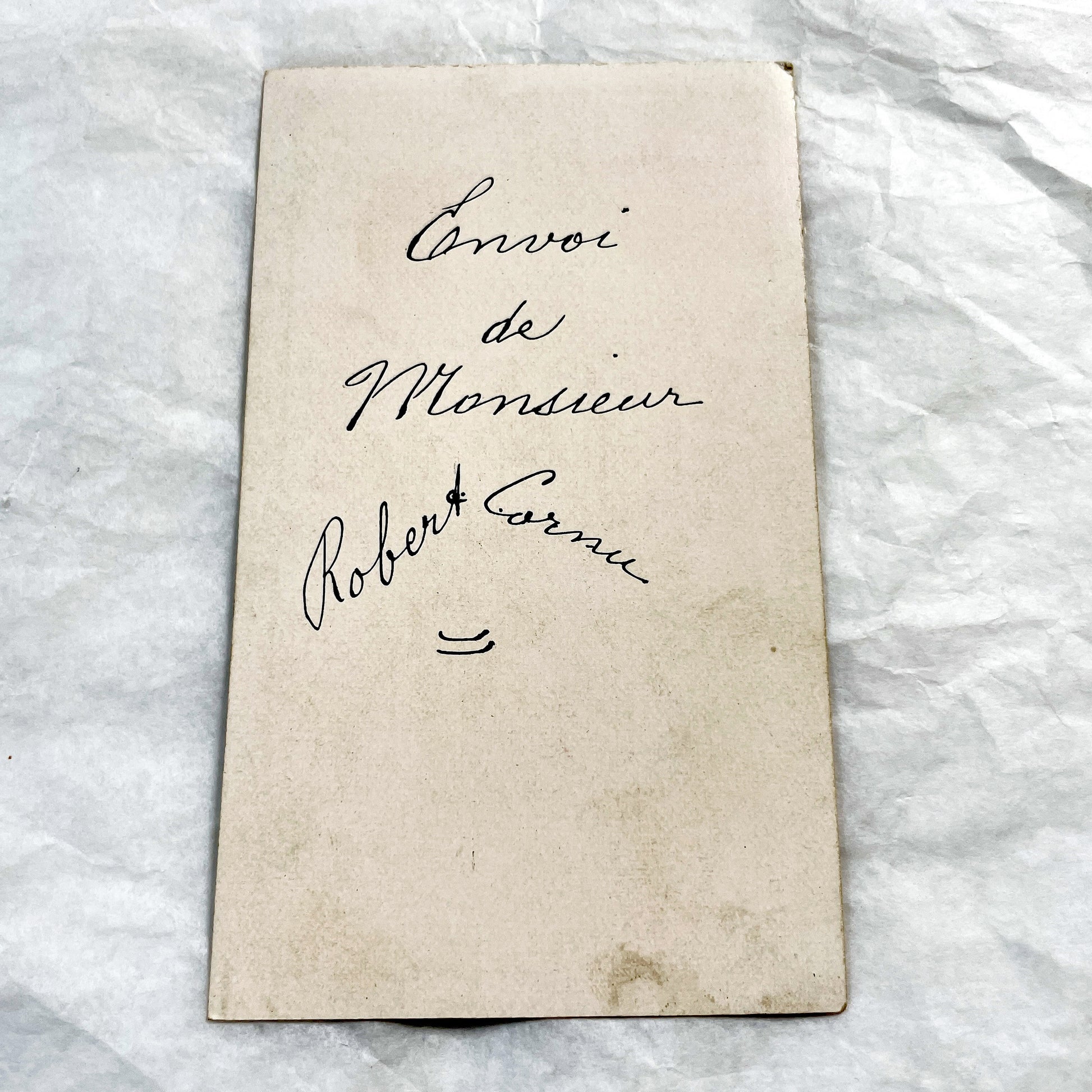 1910s - Antique French First Communion Card - Vintage Religious Souvenir - Ornate Chalice IHS Eucharist - Flowers - Saint Laurent Justinian