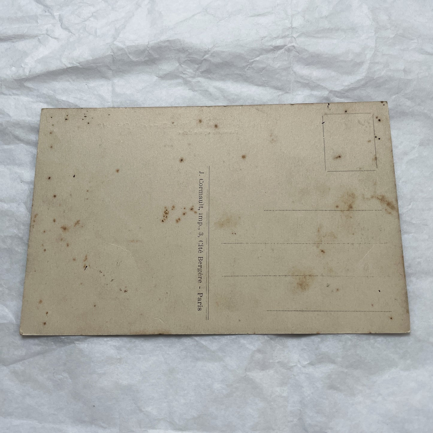 1910s - Vintage Paris Seine River Panorama Postcard - Notre-Dame Cathedral - Historical French City View - Early 20th Century Collectible