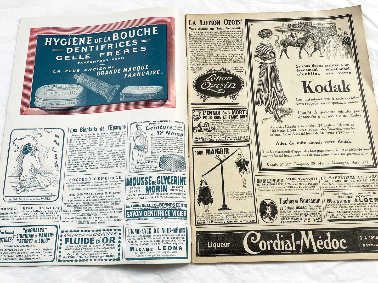 1920s - French magazine "Fantasio" with articles, photos, advertising, etc. - 1922 - 36 pages