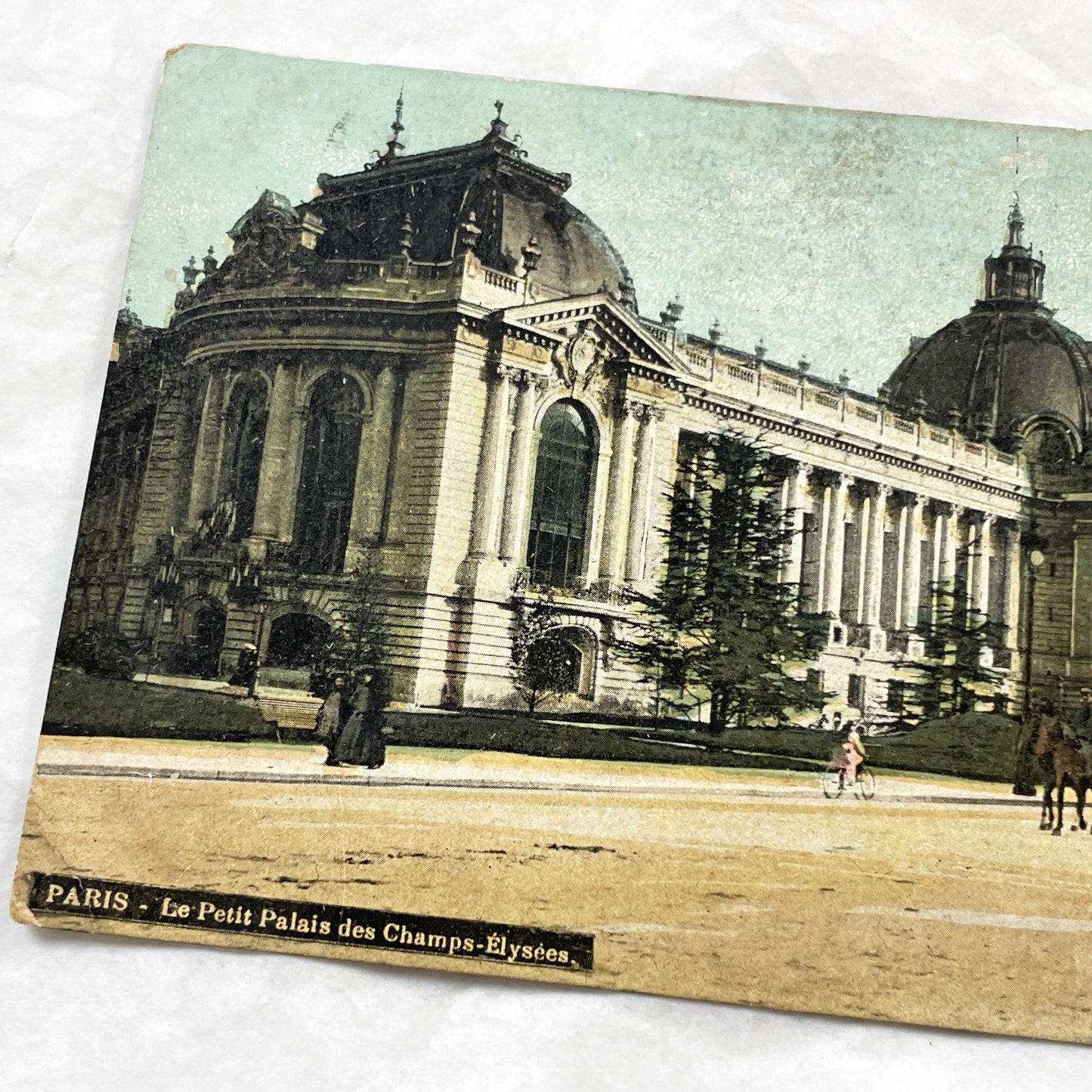 1900s - Vintage Paris Postcard - Arc de Triomphe L'Etoile - Old French Landmark - Early 20th Century Street Scene - Historic Ephemera