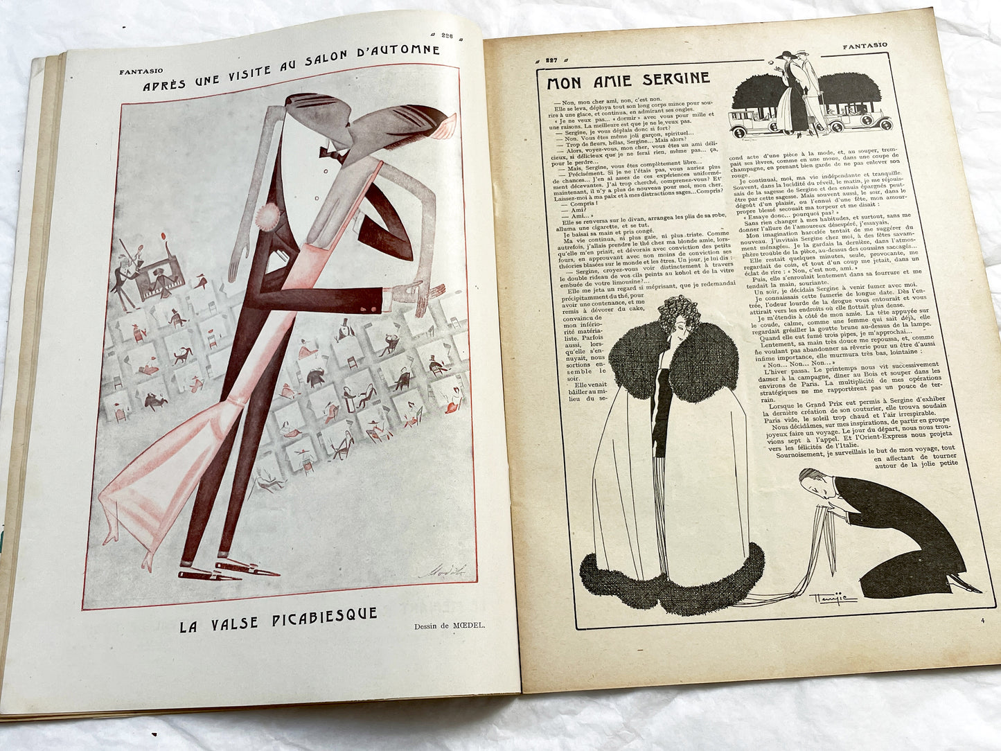 1920s - French magazine "Fantasio" with articles, photos, advertising, etc. - 1922 - 36 pages