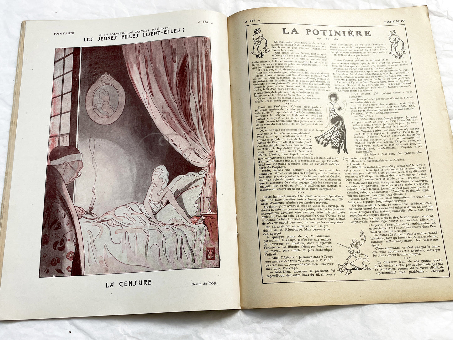 1920s - French magazine "Fantasio" with articles, photos, advertising, etc. - 1922 - 36 pages