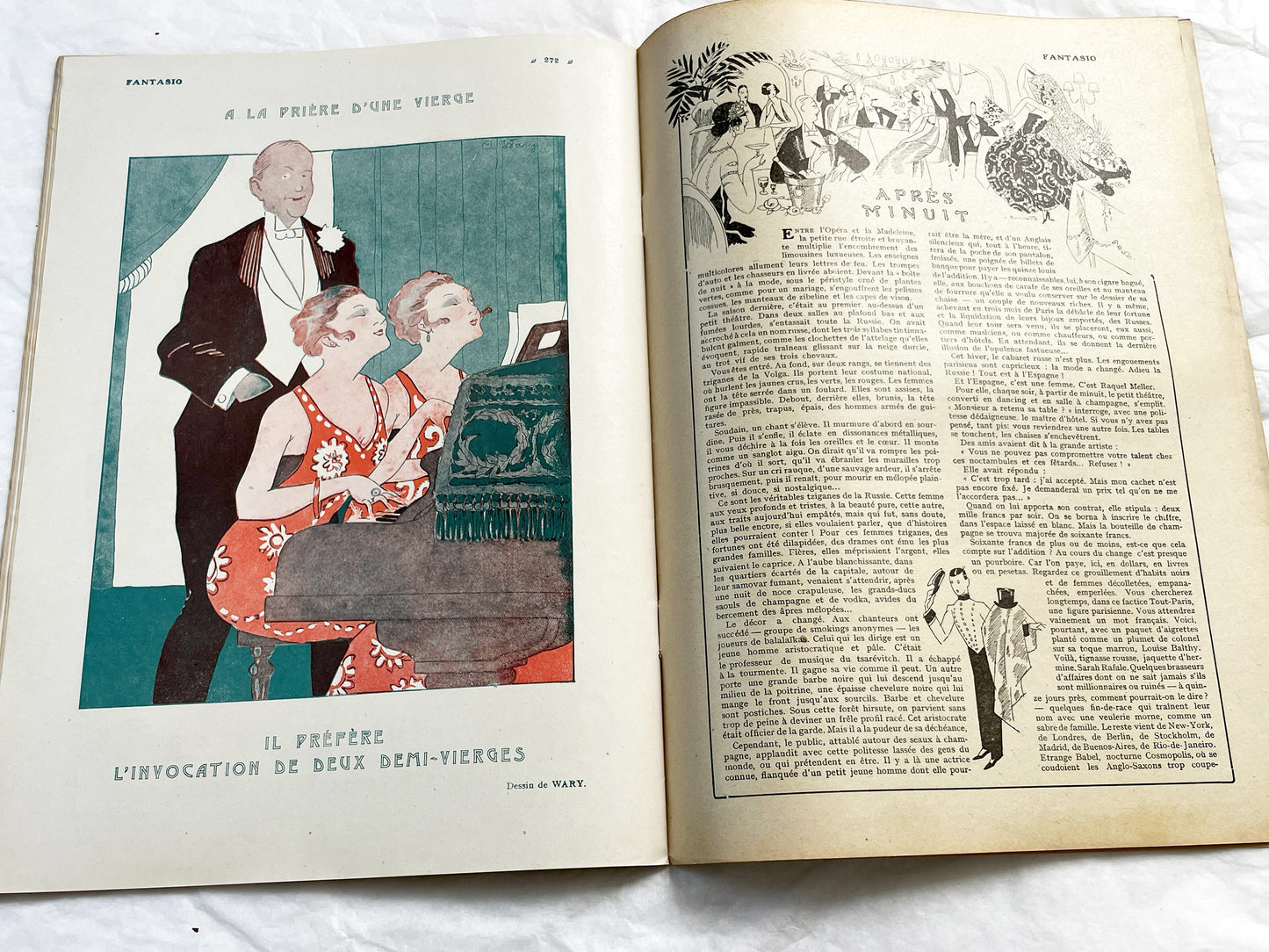 1920s - French magazine "Fantasio" with articles, photos, advertising, etc. - 1922 - 36 pages