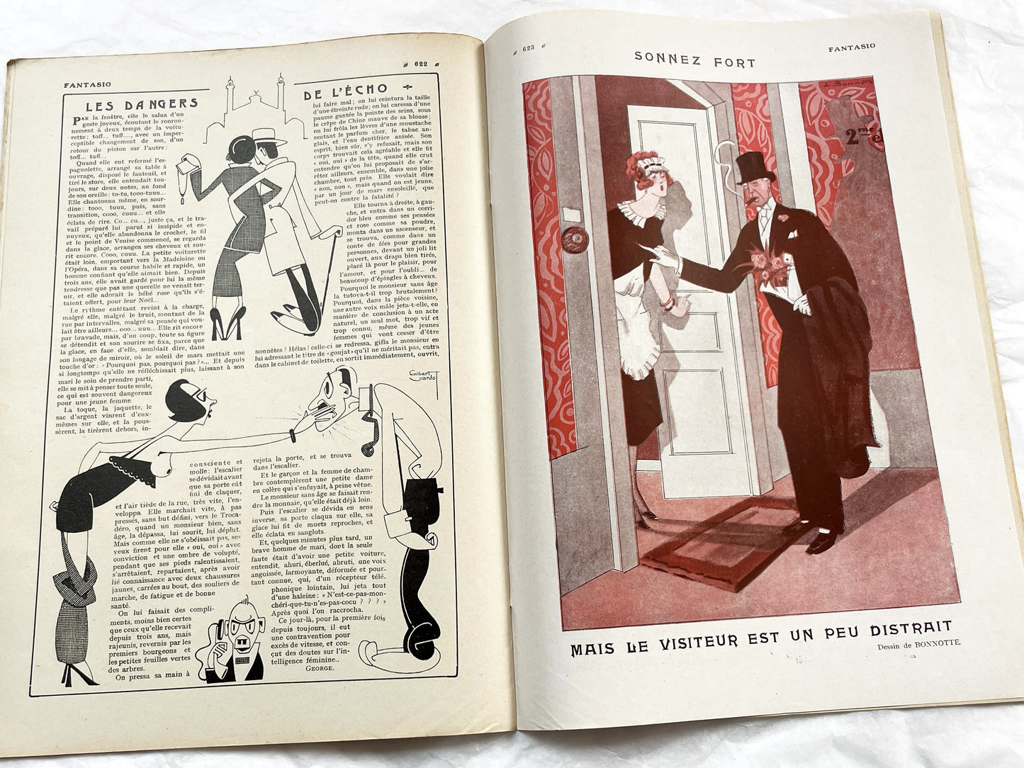 1920s - French magazine "Fantasio" with articles, photos, advertising, etc. - 1924 - 36 pages