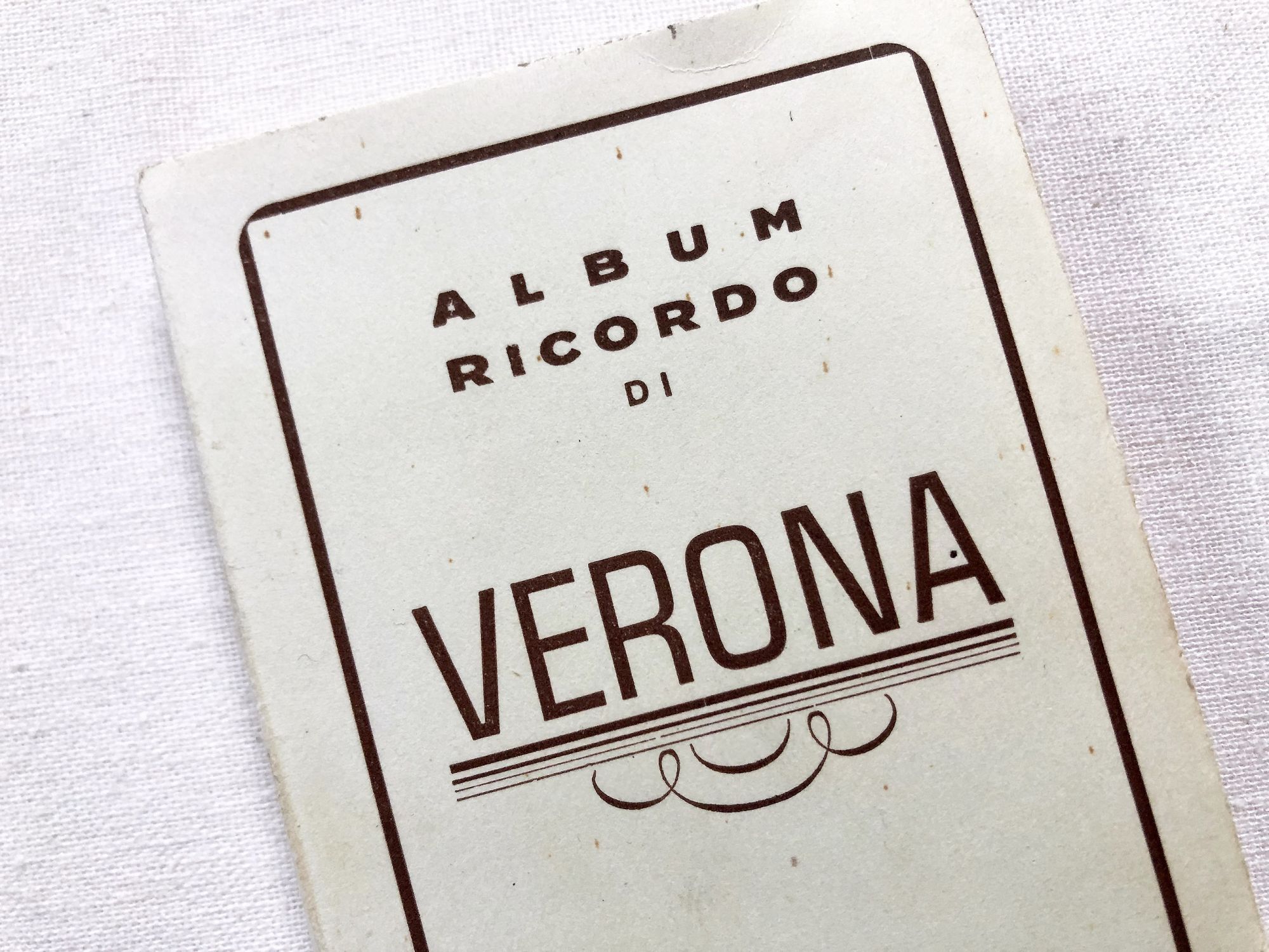 Set of 20 photos of of the city of Verona in Italy in the 1950s