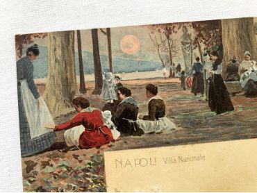 Vintage Italian postcard from Napoli - 1910s