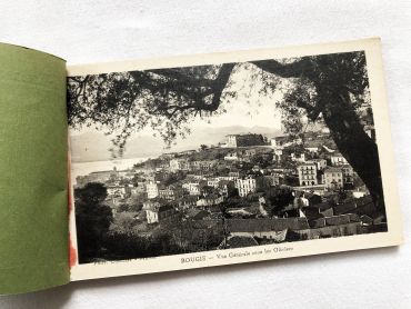 Booklet of 20 vintage postcards of the city of Bougie (now Béjaïa) in Algeria