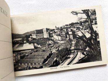 Booklet of 20 vintage postcards of the city of Bougie (now Béjaïa) in Algeria