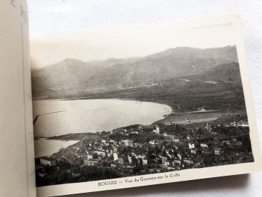 Booklet of 20 vintage postcards of the city of Bougie (now Béjaïa) in Algeria