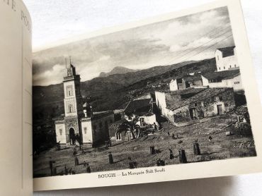 Booklet of 20 vintage postcards of the city of Bougie (now Béjaïa) in Algeria