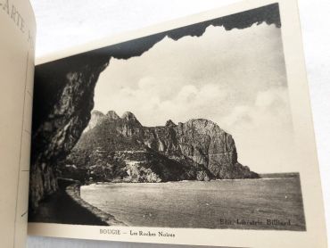 Booklet of 20 vintage postcards of the city of Bougie (now Béjaïa) in Algeria