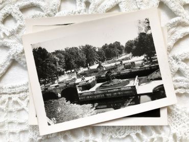 Set of 10 photos of the city of Nîmes from the 1950s