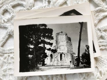 Set of 10 photos of the city of Nîmes from the 1950s