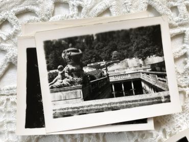 Set of 10 photos of the city of Nîmes from the 1950s