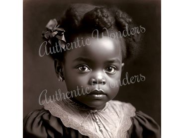 Photo of a baby in 1900s