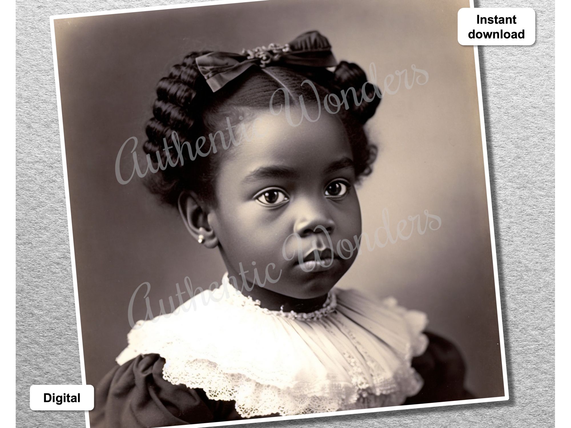 Photo of a baby in 1900s