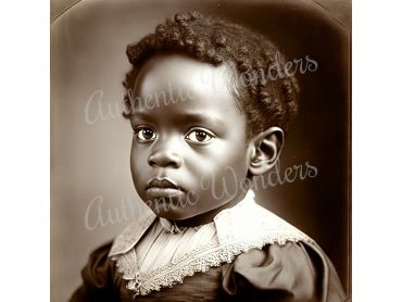 Photo of a baby in 1900s