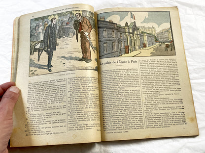 1920s - Vintage French Catholic Almanach du Pelerin 1927 - Religious Daily Life Illustrated Book - Historical Art Document
