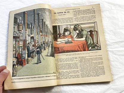 1920s - French Catholic Almanac 1926 - Annual Pilgrim Guidebook - Vintage Religious Text - Paris Art Deco Exposition