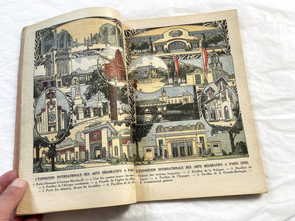 1920s - French Catholic Almanac 1926 - Annual Pilgrim Guidebook - Vintage Religious Text - Paris Art Deco Exposition