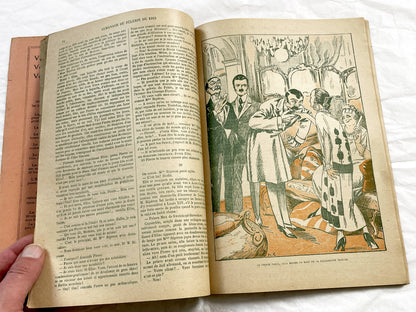 1920s - French Almanac - Religious Illustrated Annual - Nativity - Epiphany - WWI Map - Vintage French Book - Catholic Publication - 1923