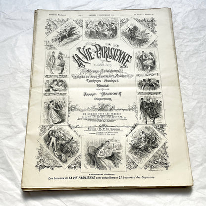1900s - La Vie Parisienne French Illustrated Magazine - Belle Époque Satirical Journal - Paris Fashion & Art Review