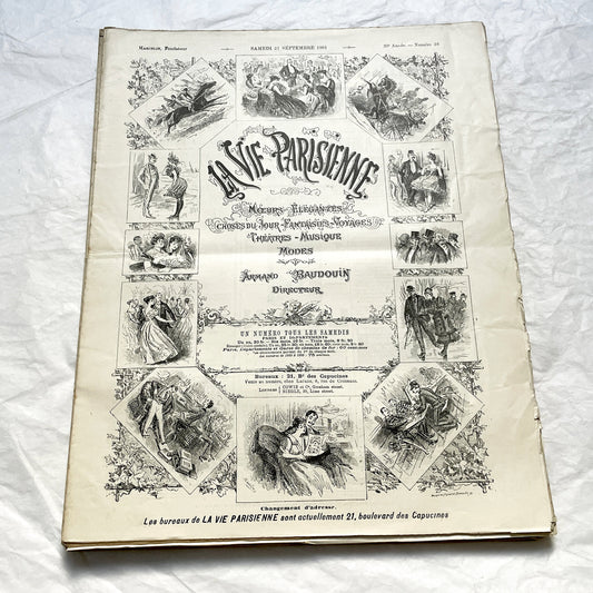 1900s - La Vie Parisienne French Illustrated Magazine - Belle Époque Satirical Journal - Paris Fashion & Art Review