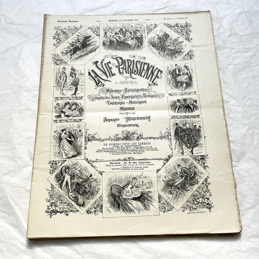 1900s - La Vie Parisienne French Illustrated Magazine - Belle Époque Satirical Journal - Paris Fashion & Art Review