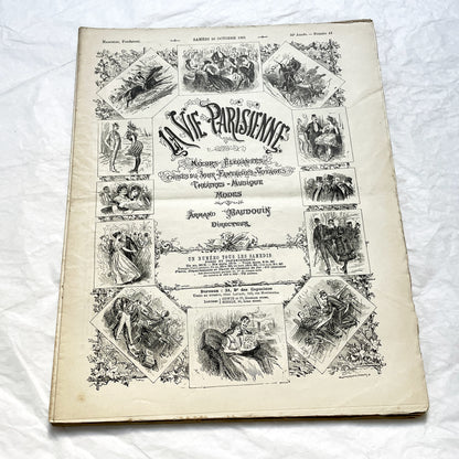 1900s - La Vie Parisienne French Illustrated Magazine - Belle Époque Satirical Journal - Paris Fashion & Art Review