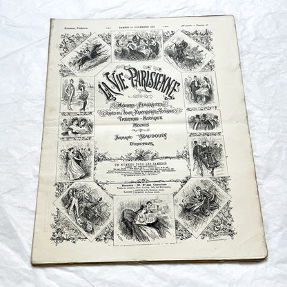 1900s - La Vie Parisienne French Illustrated Magazine - Belle Époque Satirical Journal - Paris Fashion & Art Review