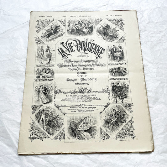 1900s - La Vie Parisienne French Illustrated Magazine - Belle Époque Satirical Journal - Paris Fashion & Art Review