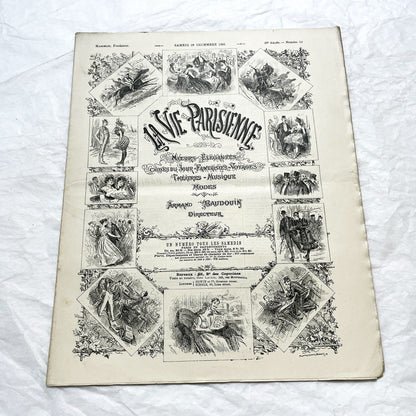1900s - La Vie Parisienne French Illustrated Magazine - Belle Époque Satirical Journal - Paris Fashion & Art Review