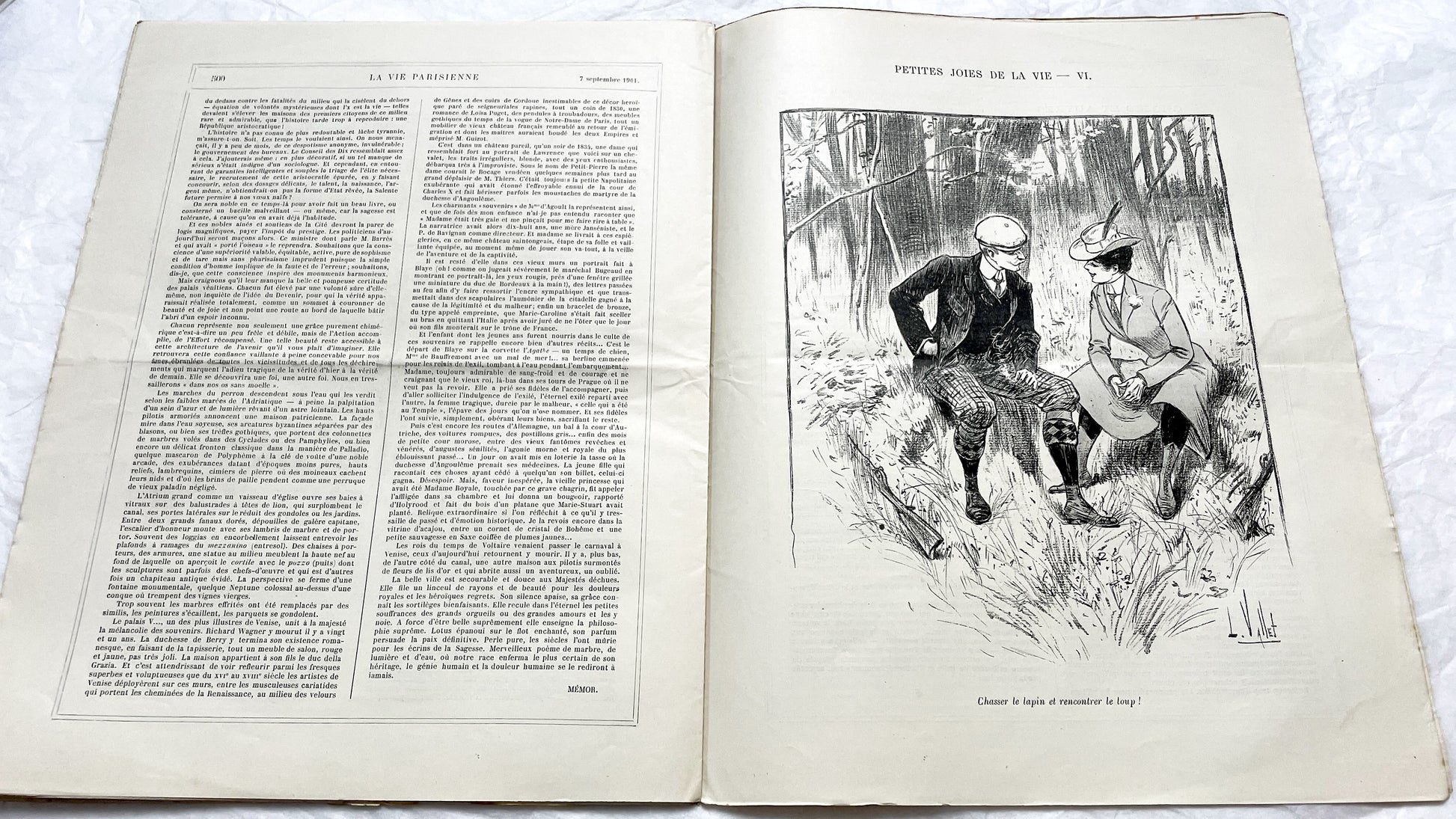 1900s - La Vie Parisienne French Illustrated Magazine - Belle Époque Satirical Journal - Paris Fashion & Art Review