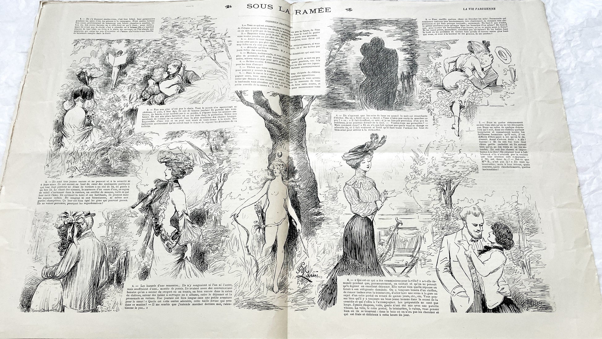 1900s - La Vie Parisienne French Illustrated Magazine - Belle Époque Satirical Journal - Paris Fashion & Art Review