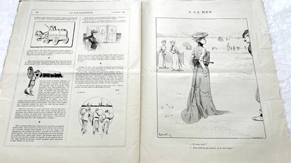 1900s - La Vie Parisienne French Illustrated Magazine - Belle Époque Satirical Journal - Paris Fashion & Art Review